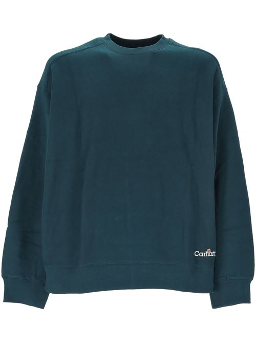 Label Script Sweat CARHARTT WIP | I0344292M1XXMALACHITE